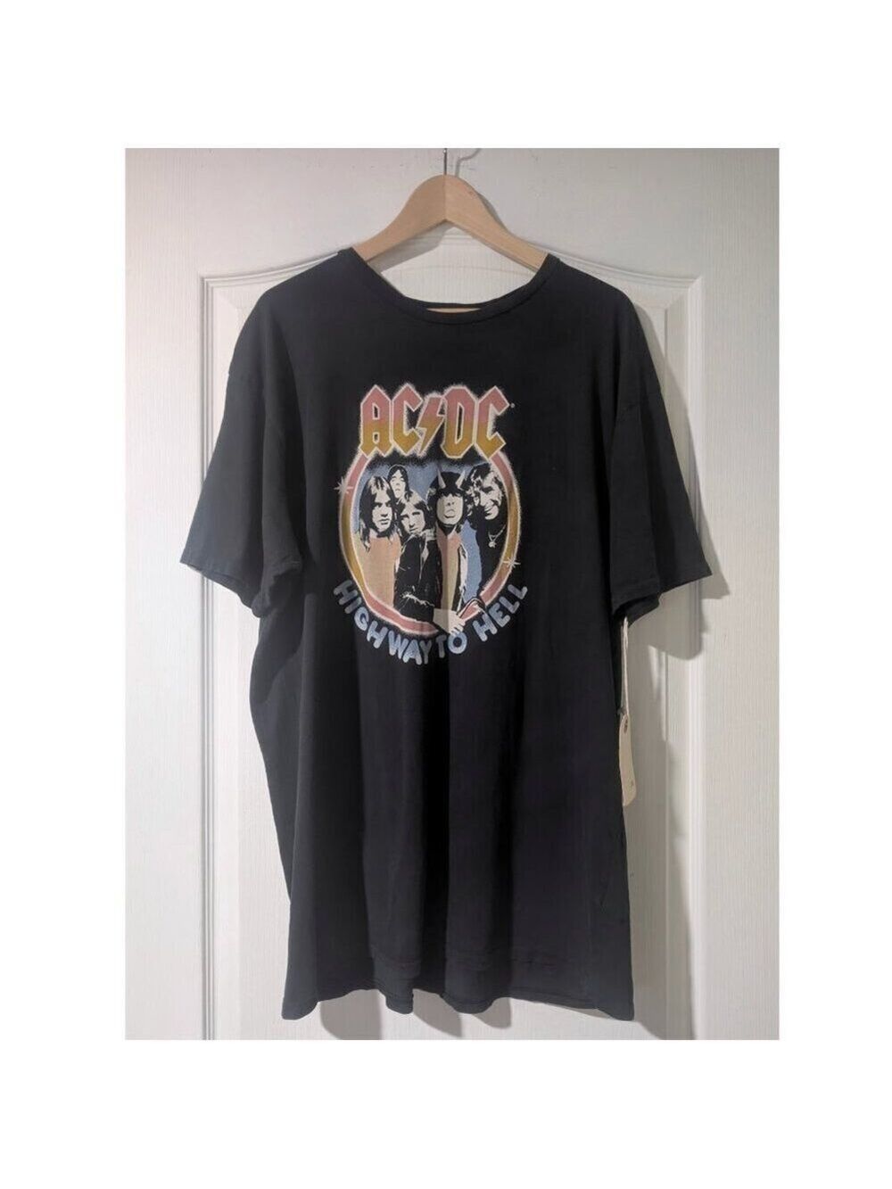 The Original Retro Brand | AC/DC Highway to Hell Black Label Tee